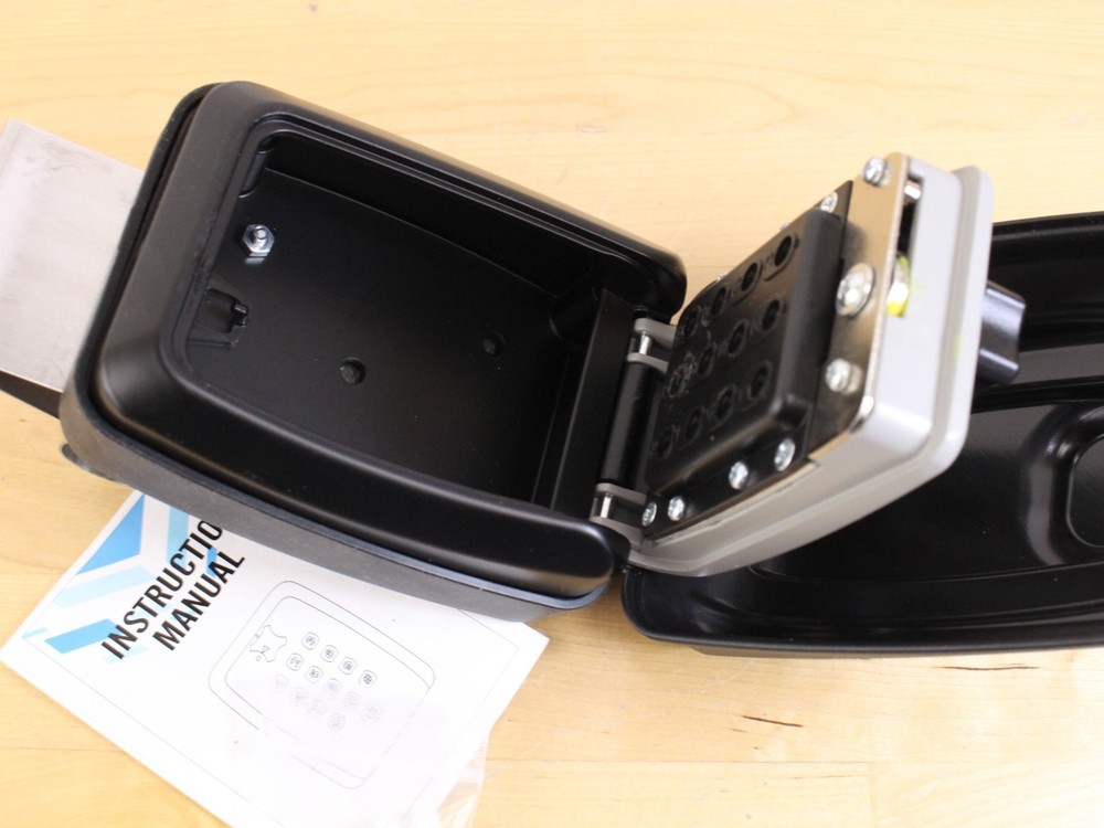 Car Window Lock Box Punch Button For Turo, Car Key Lock Box