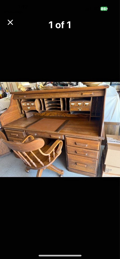 66” VINTAGE HIGH S ROLLTOP W FULL INTERIOR