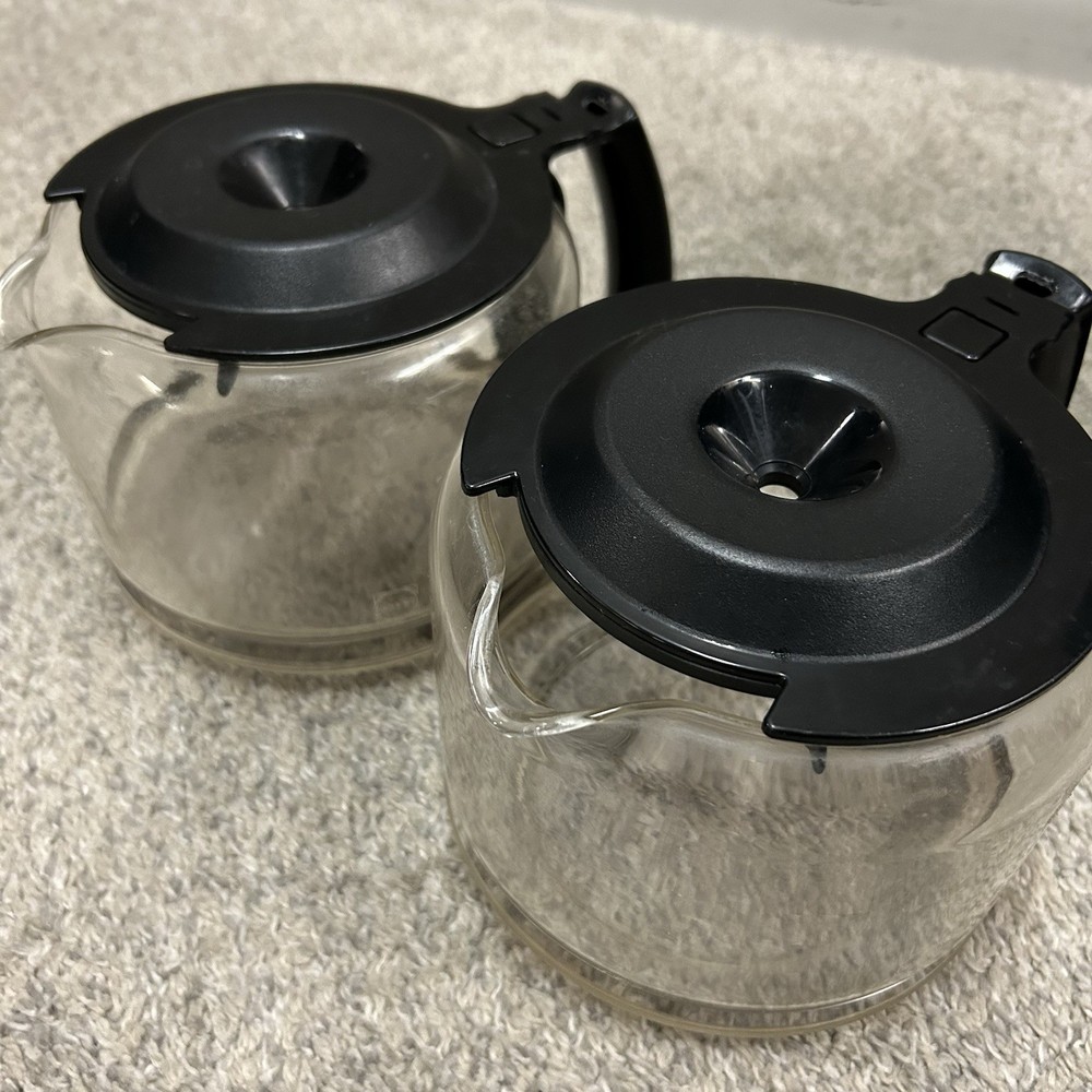 Krups DuoThek Coffee Maker Two Pot Black 264A Drip Made In Germany