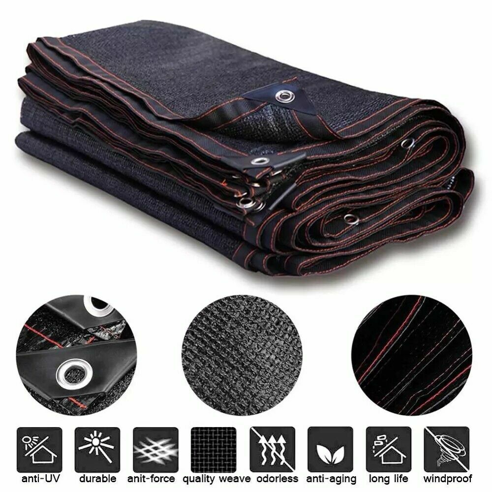 Anti-UV Sun Shade Net Awnings Sun Shelter Garden Patio Pool Sunblock Shade Sail