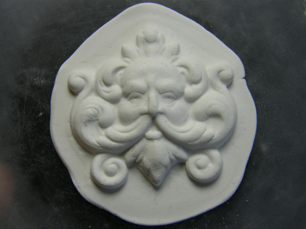 Green Man Polymer Clay Mold (MD1316)