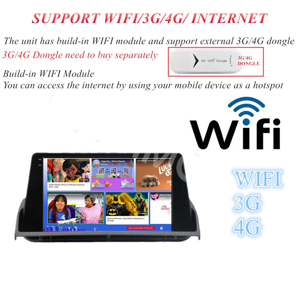 Radio Car Multimedia Player Split Screen Head Unit Fit For Mazda 6 2004-2015
