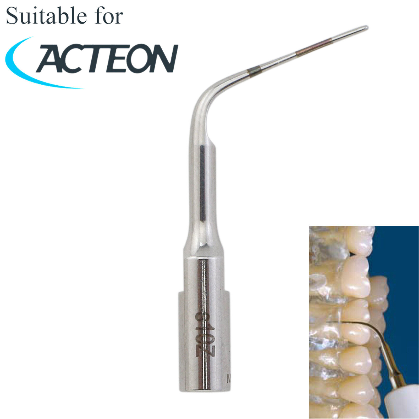Dental Acteon Satelec Tips 10Z Subgingival Scaling Tip Piezo Scaler Perio Pocket