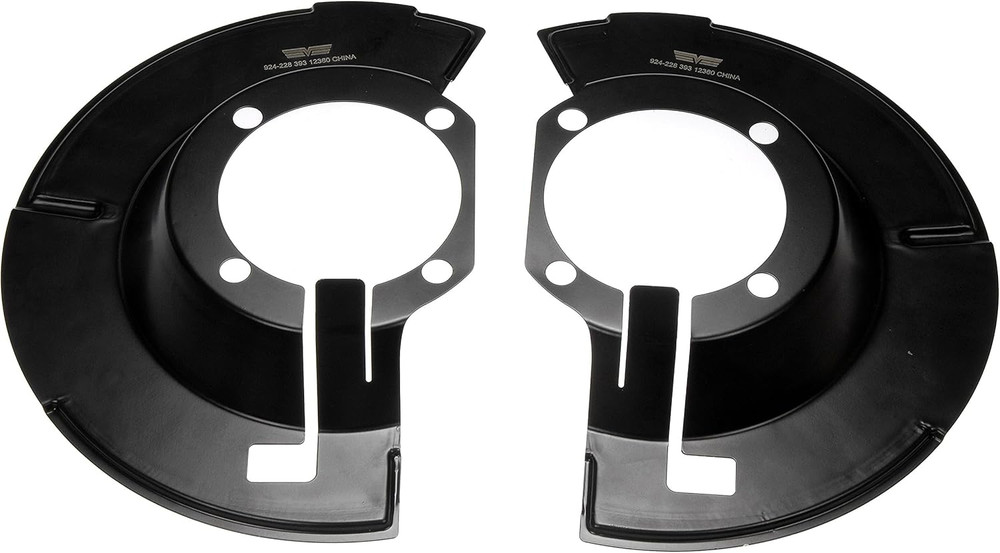 924-228 Front Brake Dust Shield - 1 Pair Compatible with Select Dodge Models