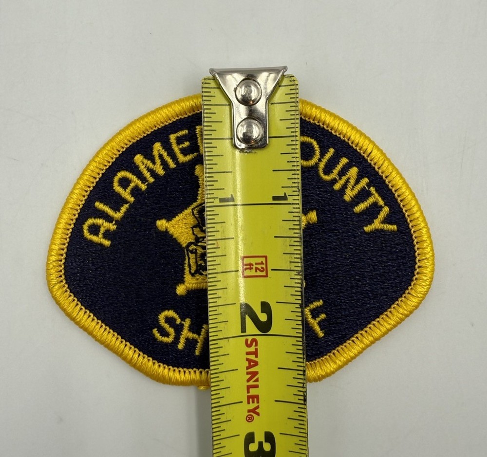 Alameda County California Sheriff Patch 3x2