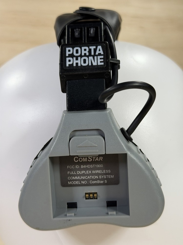 Porta Phone COMSTAR S Wireless Intercom Headset Communication Mic (no battery)