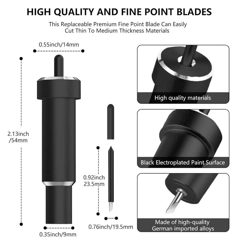 High-Quality Deep Cut Blade Set - Ideal for Complex Cutting on Diverse Materials