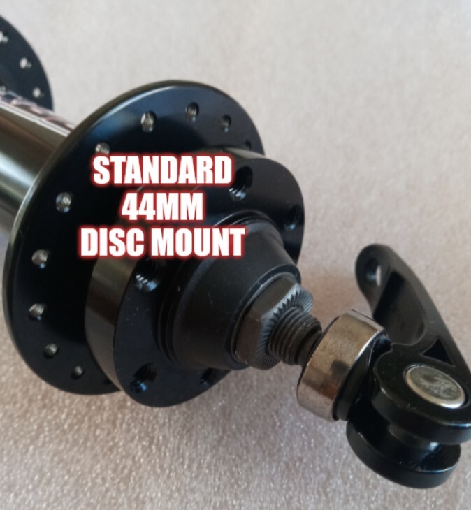 Fat bike rear hub 170mm QR 8/9/10 speed 36h aluminum Cassette disc type.