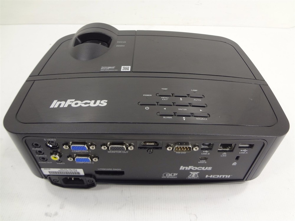 InFocus IN2126a - T108 - DLP Projector - Lamp Runtime: 1160 Hrs
