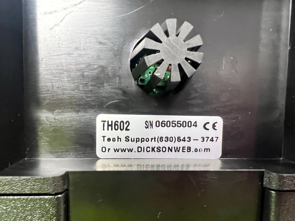 👀DICKSON DATA TREND 6" DIGITAL TEMP & HUMIDITY CHART RECORDER TH602 - PART ONLY