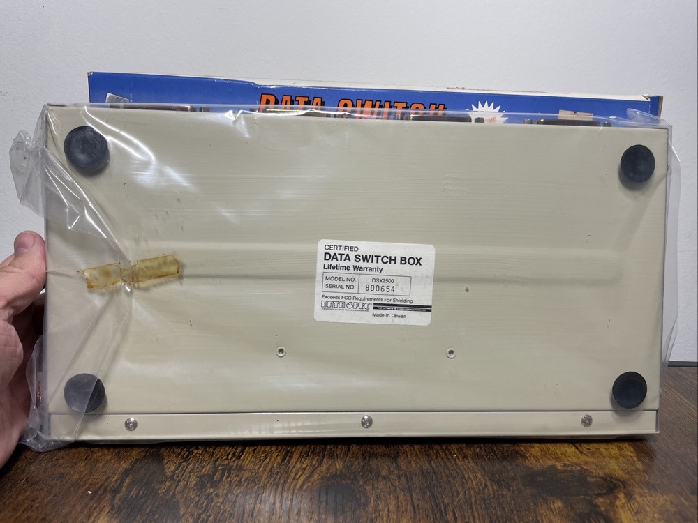 25 Pin ABX Data Switch BOX for IBM Applications ASX 2500 Data Specs RETRO