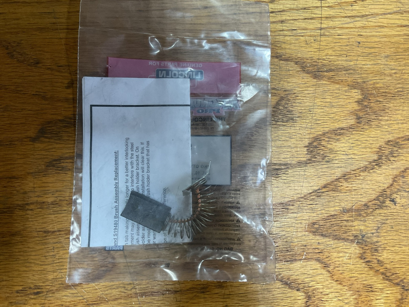 Lincoln Electric 9SS19480 BRUSH ASBLY