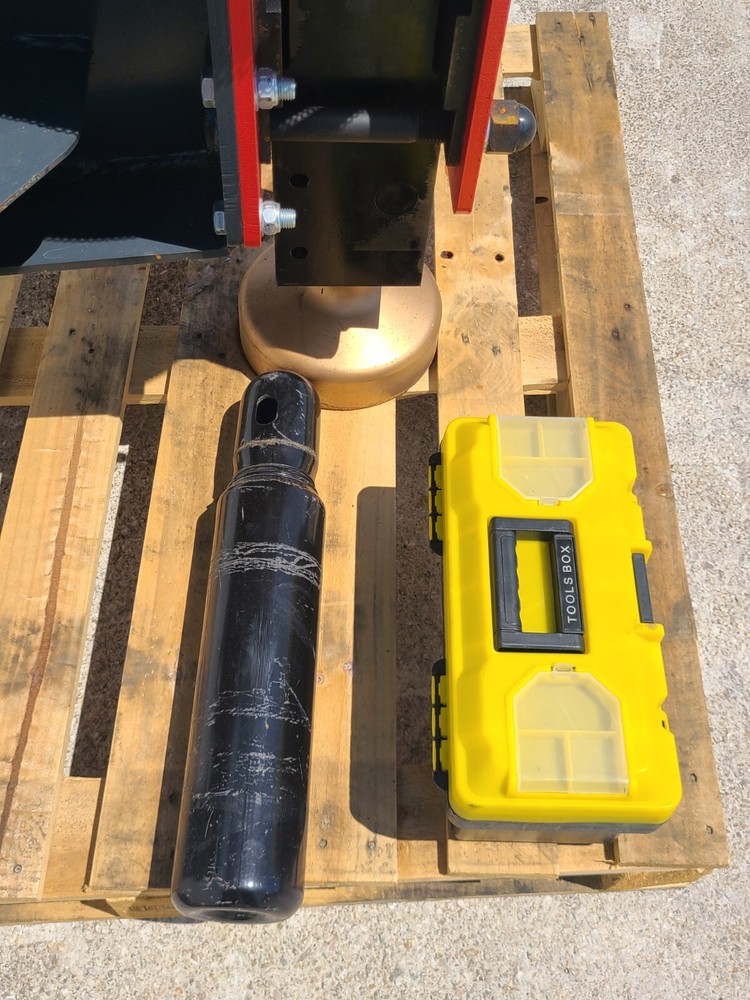Raytree 680 Post Driver Fence Pounder Skid Steer Universal Attachment