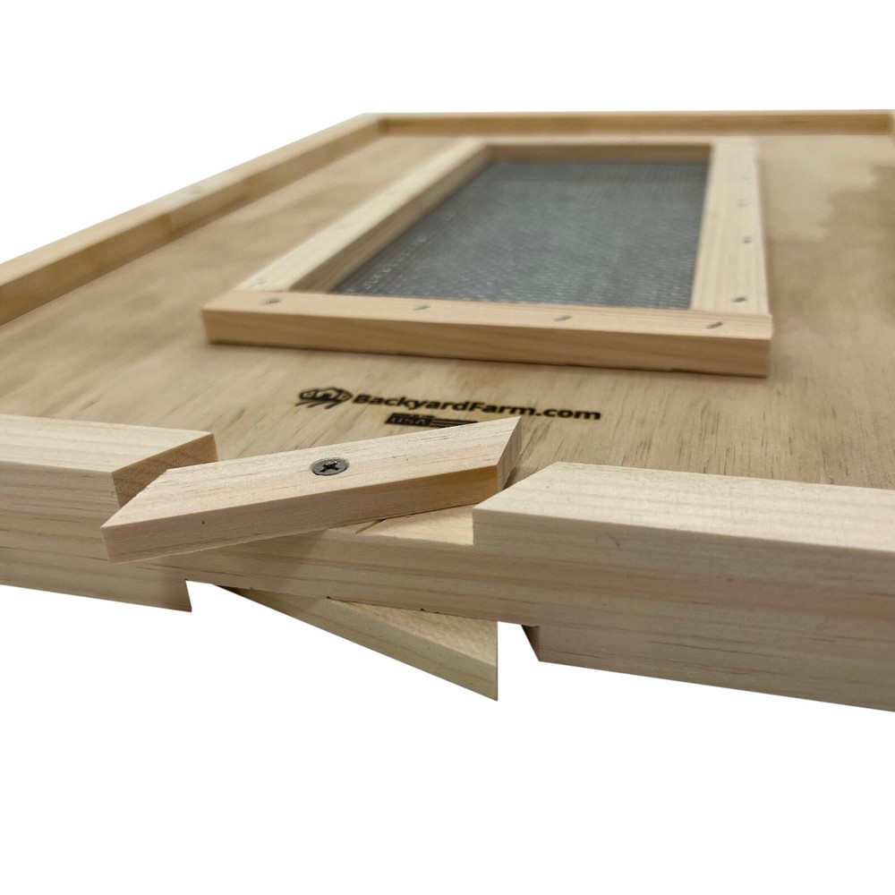 Beehive Double Screen Board Snelgrove Screenboard for Langstroth Bee Hive