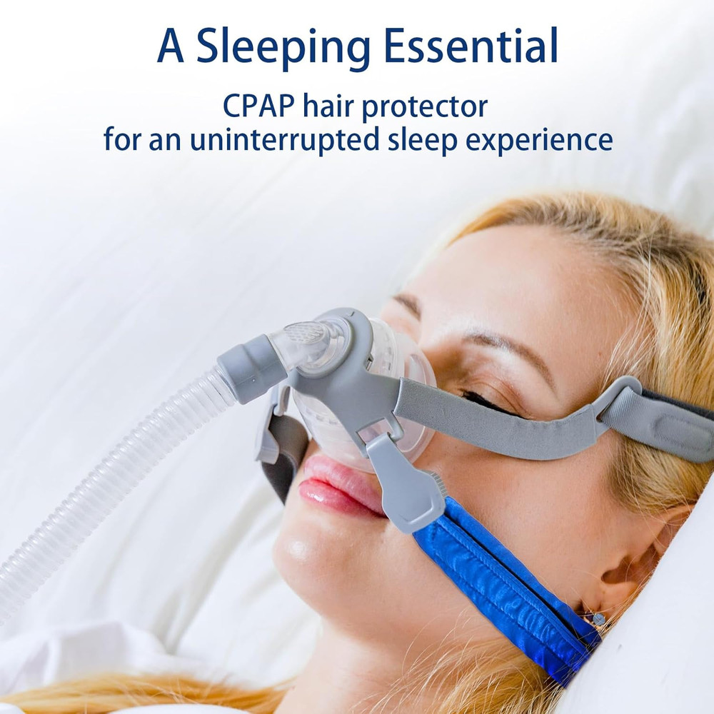 Compatible for Satin CPAP Strap Covers, Breathable CPAP Mask Cushions, Universal