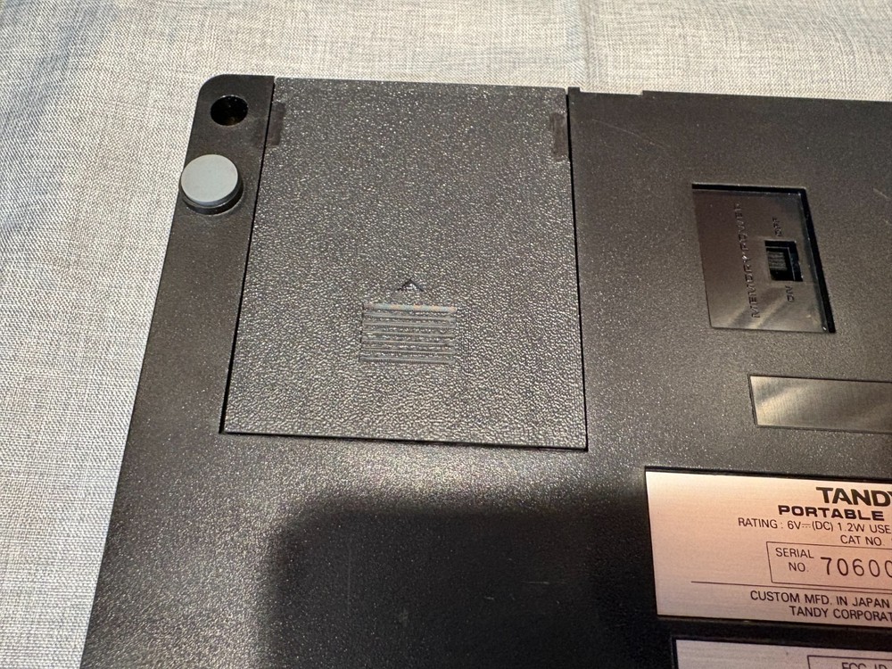 Radio Shack TRS-80 Model 102 w/ REXsharp REX# add on memory module Option ROM