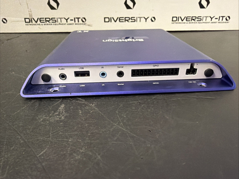 BrightSign XT1144 Series Expanded I/O Network Media Player