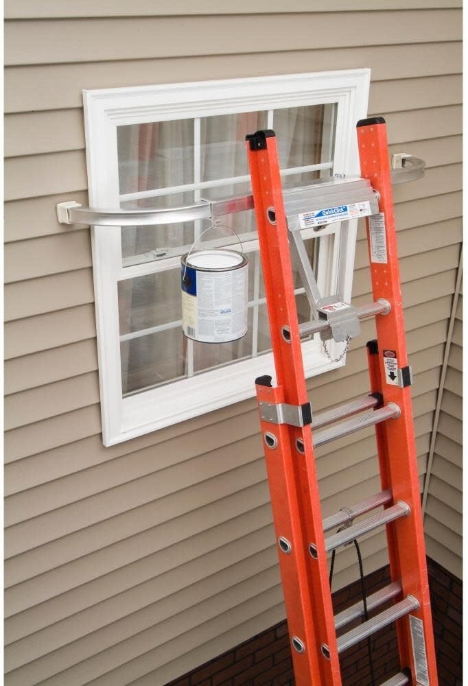 Secure Your Ladder: AC78 Quickclick 45” Stabilizer for Painting & Repairs