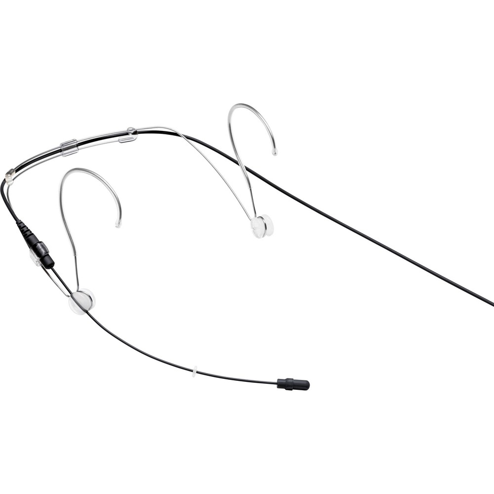 Shure DuraPlex DH5 Headset Microphone, TA4F Connector, Black