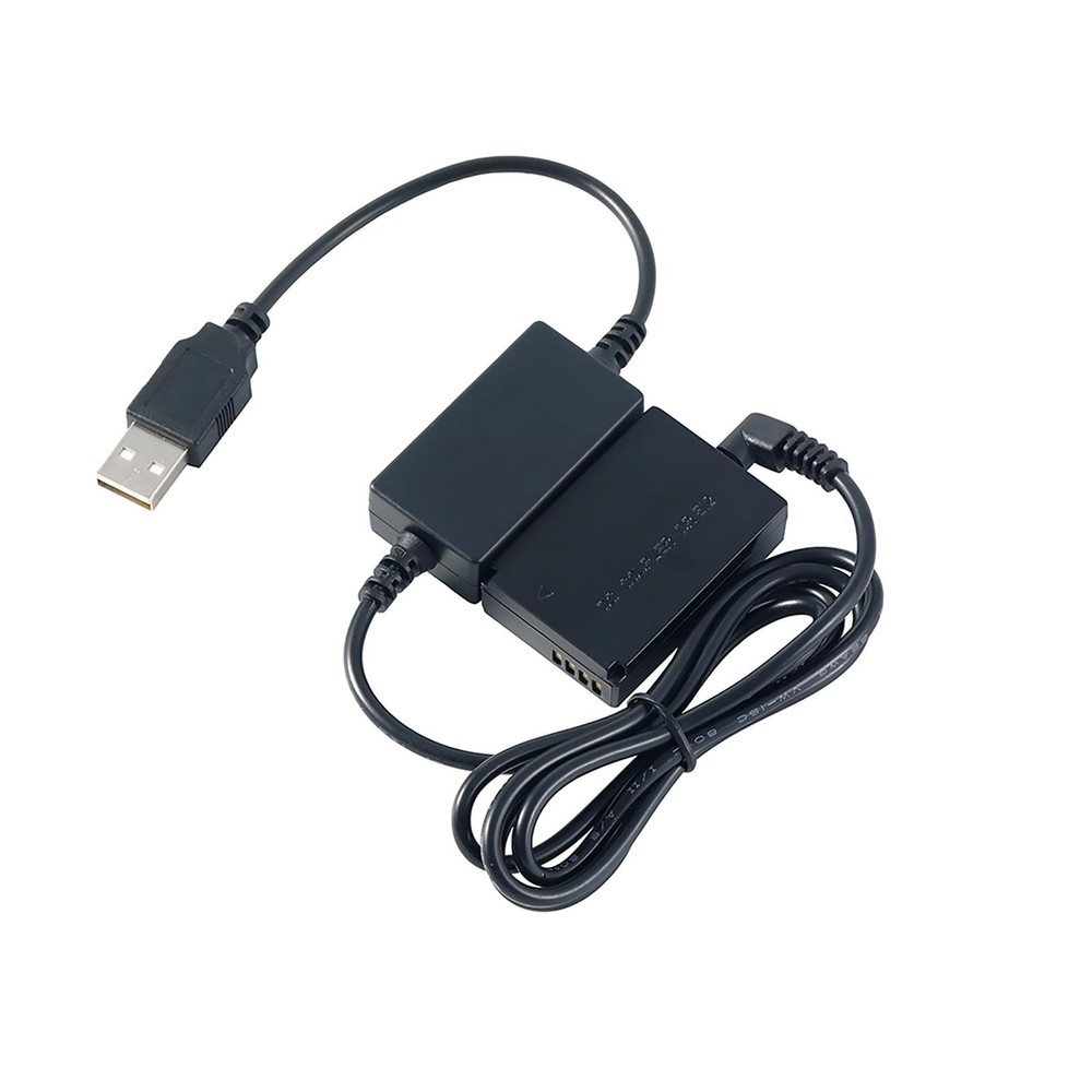LP-E12 Power Charger Cable ACK-E12 Coupler DR-E12 For Canon EOS M2 M50