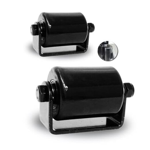 2Pack Sliding Rolling Gates Guider with Post Welded Bracket, A-3 Inches-2 Pack