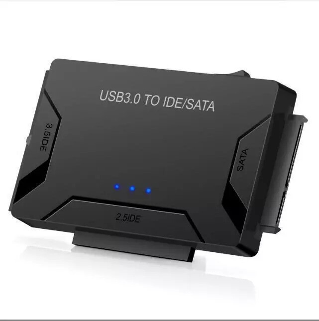 USB 3.0 to IDE & SATA Converter External Hard Drive Adapter Kit 2.5"/3.5" Cable