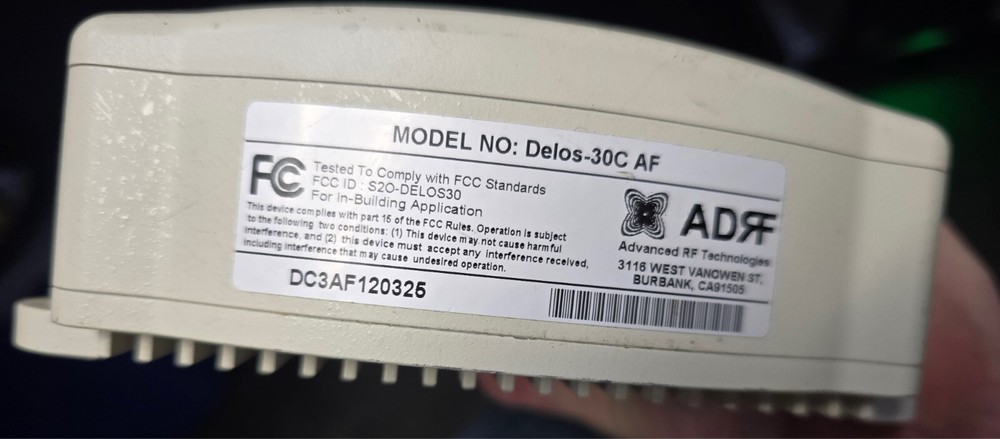 Advanced RF Technologies Delos-30C AF