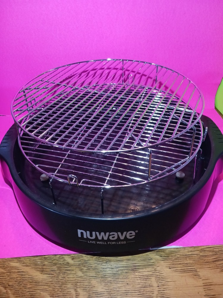 Nuwave oven pro plus, stainless steel rack & base. REPLACEMENT PART model 20633