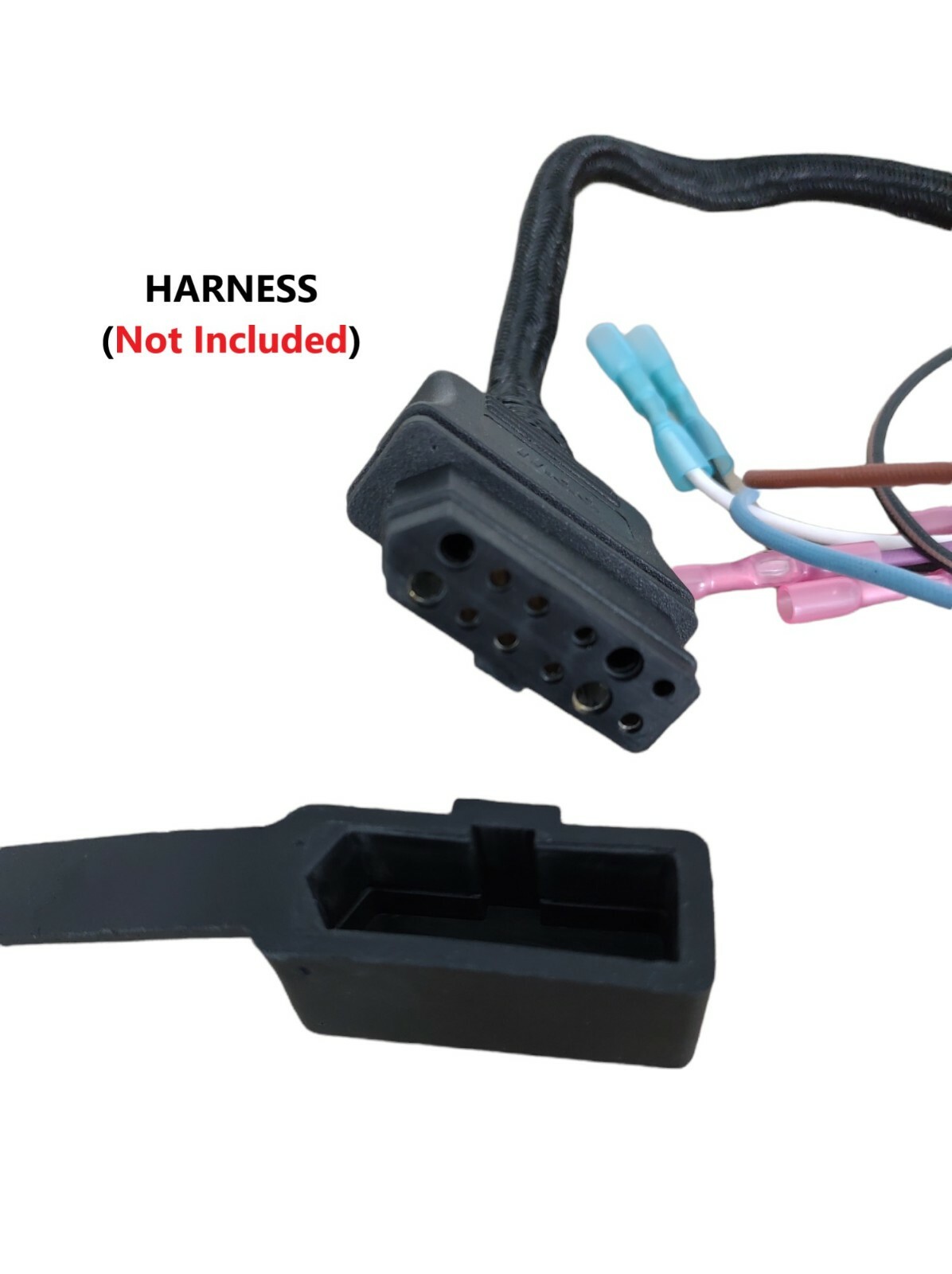 Western Fisher Snow Plow Wire Harness (2) Plug Covers 61548 8291K