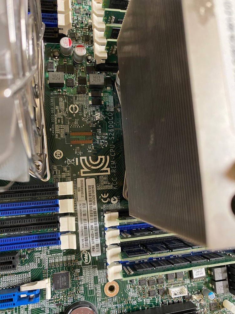 Intel DBS2600CO E5-2637 V2 96GB MEMORY Server Board