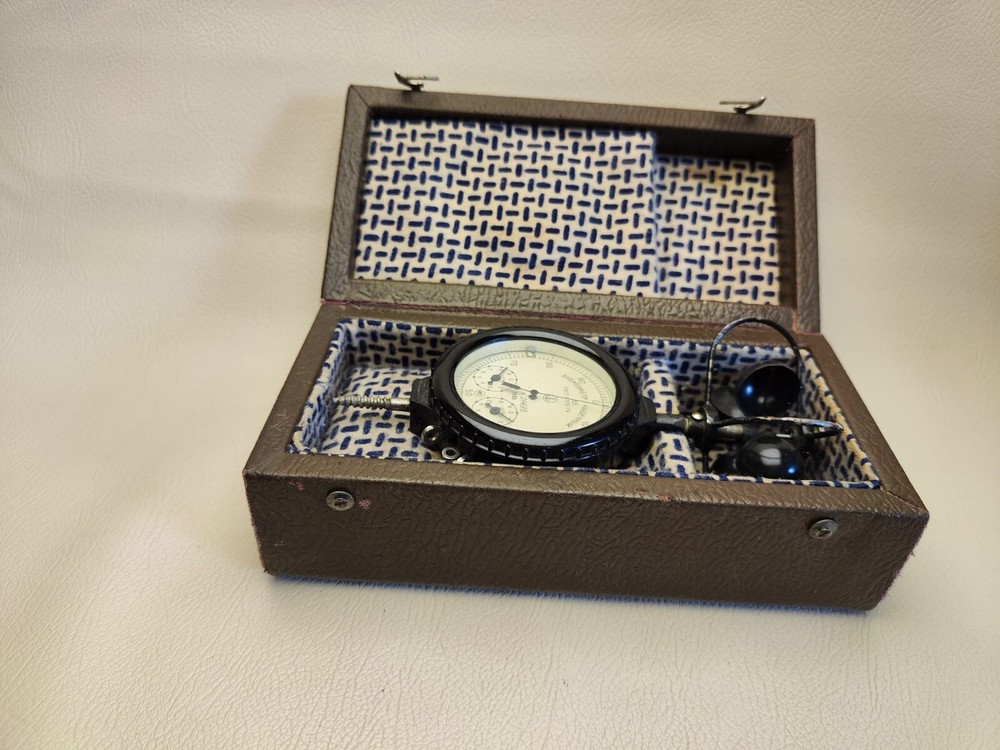 Vintage Soviet USSR Mechanical Anemometer Wind Indicator MC-13 1983