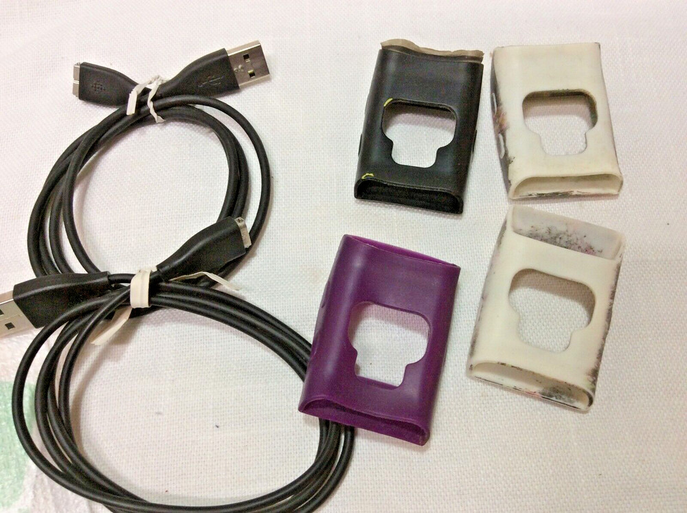 Mixed lot for Fitbit Surges - charging cables, screen protector, silicone covers