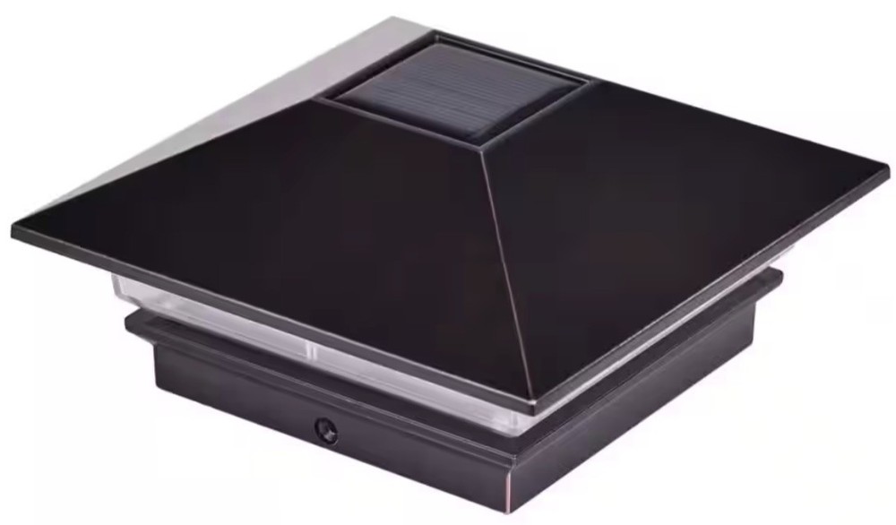 Veranda 1002 964 064 Bronze Integrated LED Durable Solar Post Cap 4X4