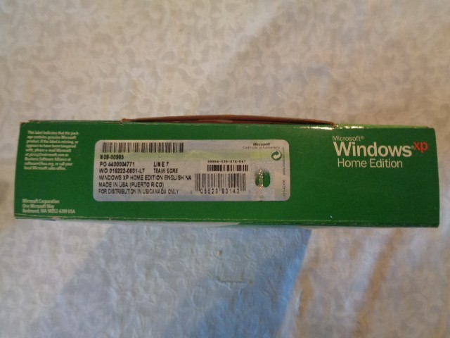 Microsoft Windows XP Home Edition Upgrade Software Version 2002 - Extra's