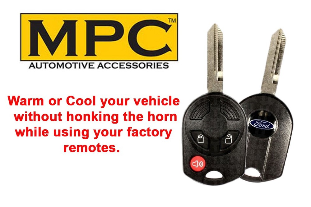 OEM Remote Activated Remote Start Kit For 2011-2012 Ford Flex - Key-to-Start