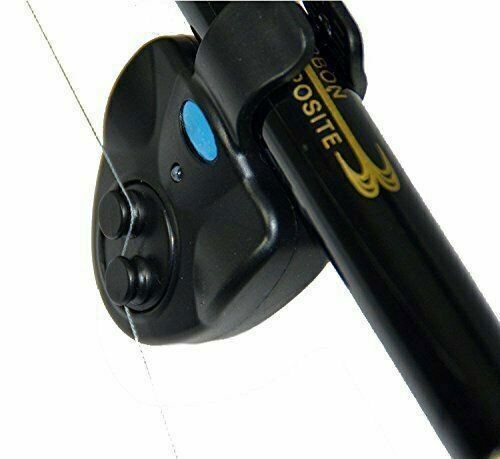 4PCS Electronic Fish Bite Indicator, Fish Pole Clip On Alert Bells with Lights