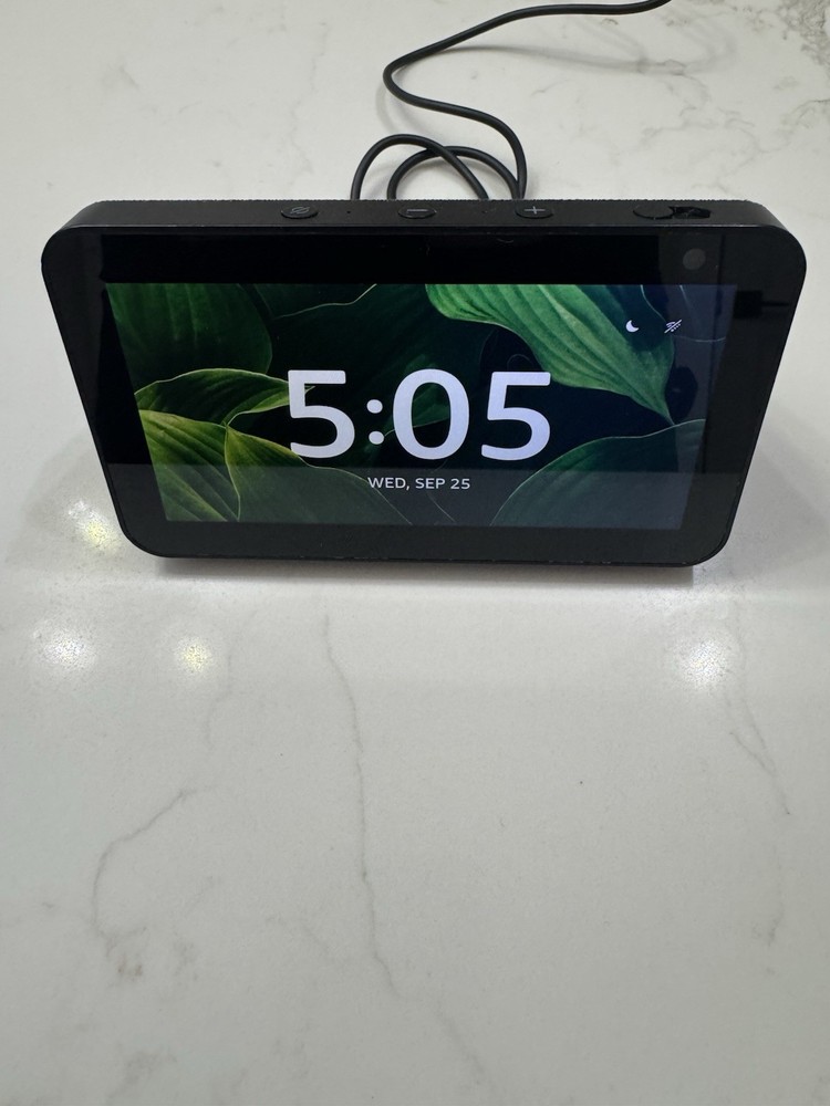 Amazon Echo Show 5 Smart Alexa Speaker H23K37 Tested & Working