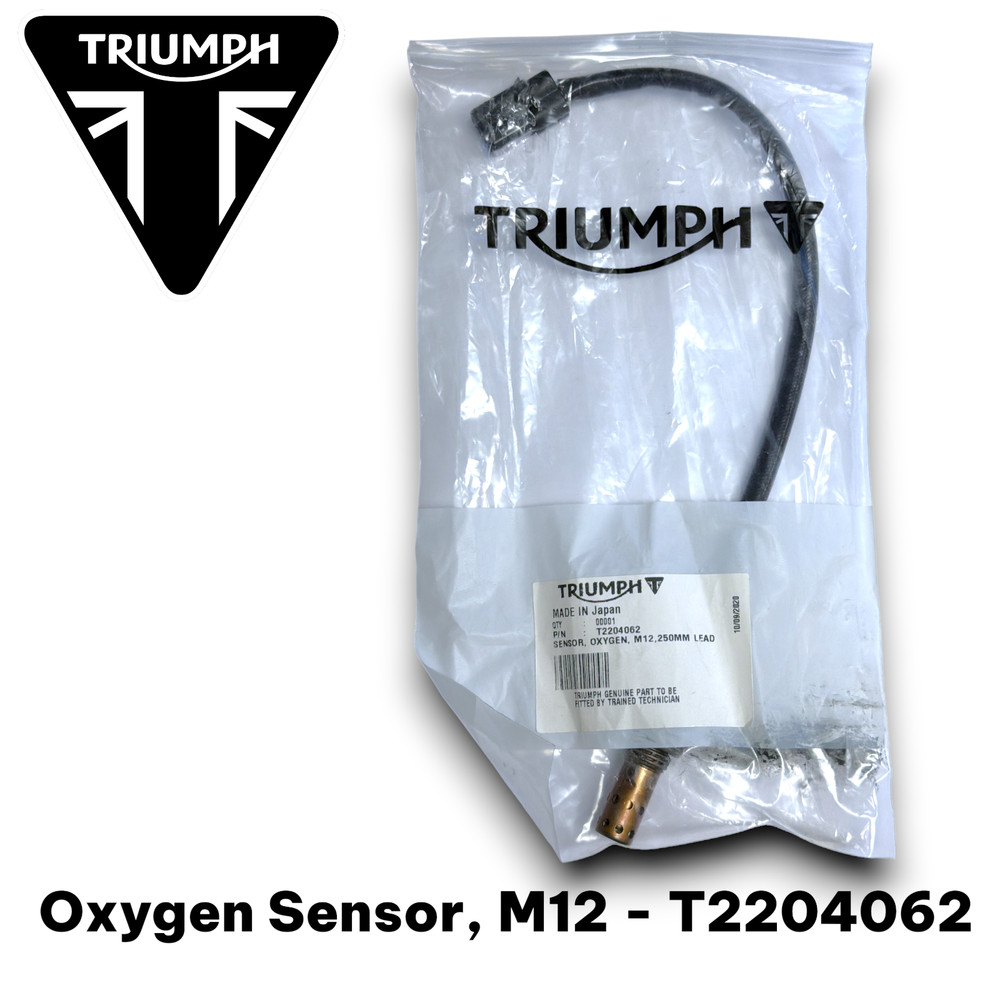 OEM Triumph Oxygen Sensor, M12 - T2204062