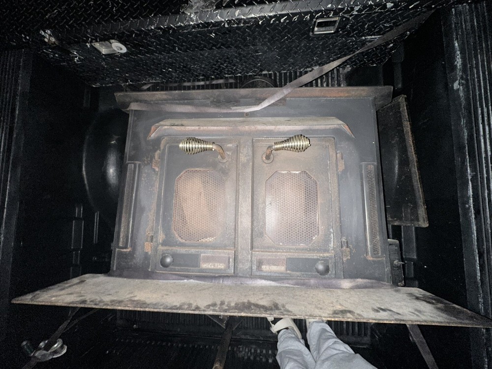 Black Wood Burning Stove