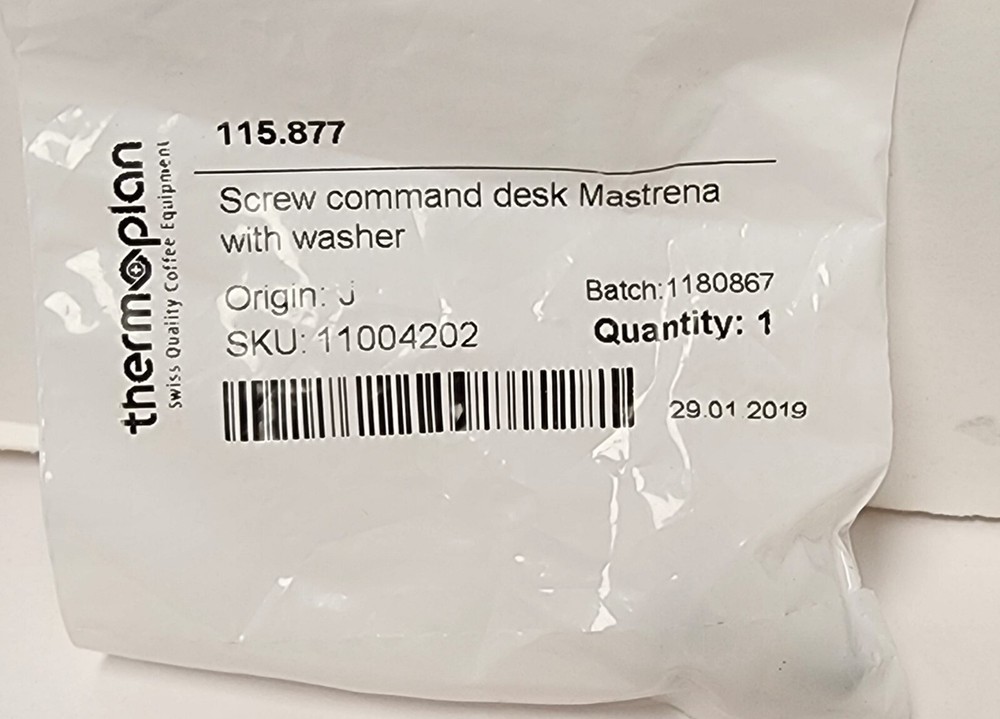 Thermoplan Mastrena command desk with washer 115.887