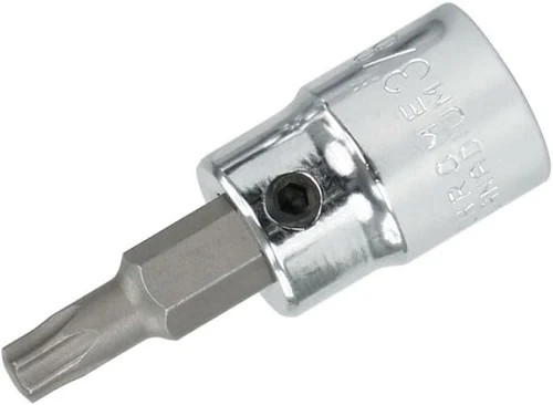 Wiha 76337 Security Torx Bit Socket 1/4" Drive T30S