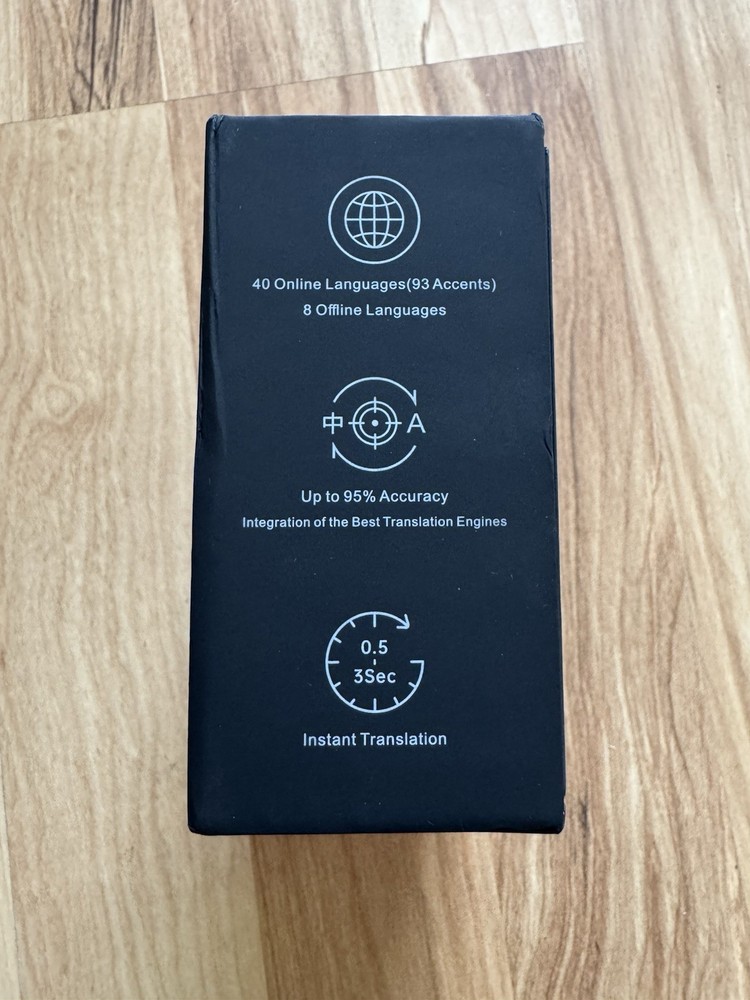 Timekettle WT2 Edge Translator Earbuds (Black)