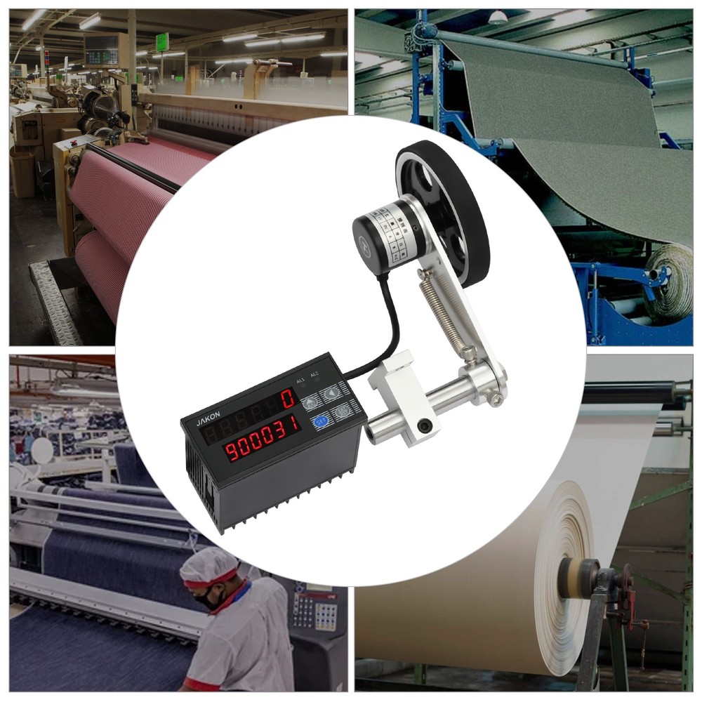 Digital Length Meter Rolling Wheel Electronic Length Measure Tool Meter Counter