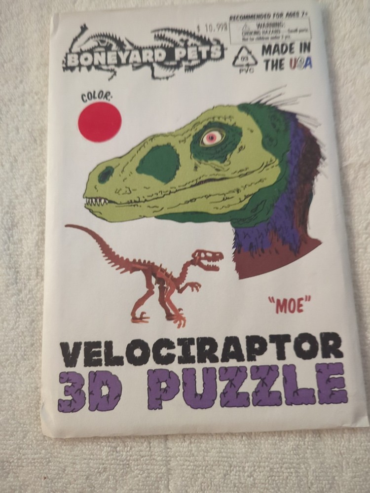 Red Boneyard Pets Velociraptor