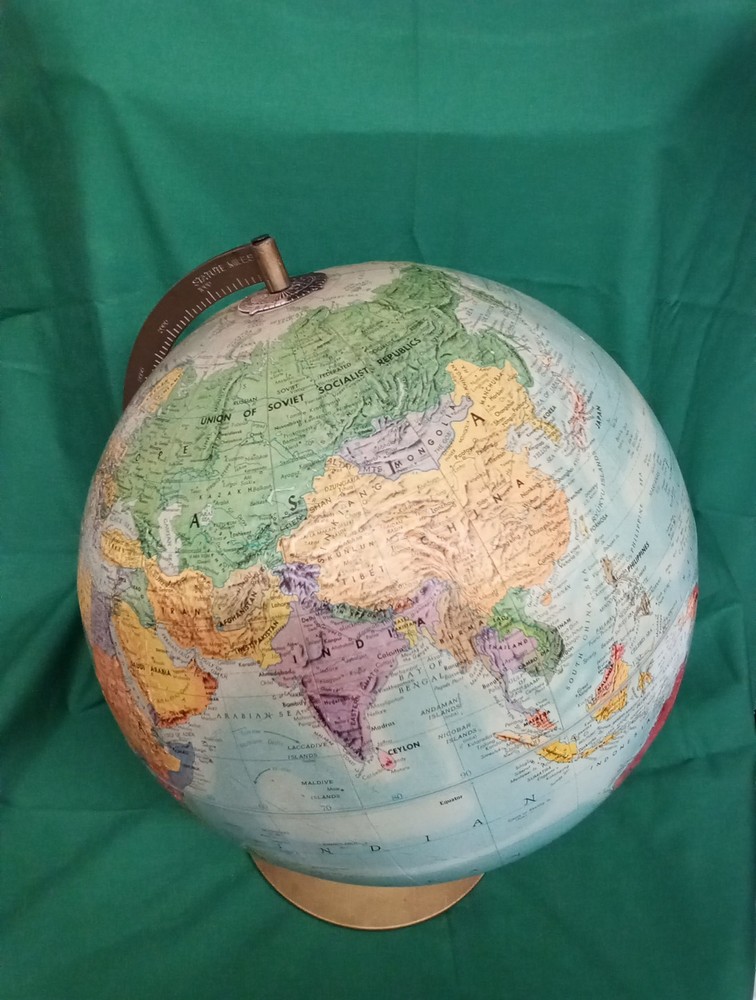 replogle stereo relief globe 12'