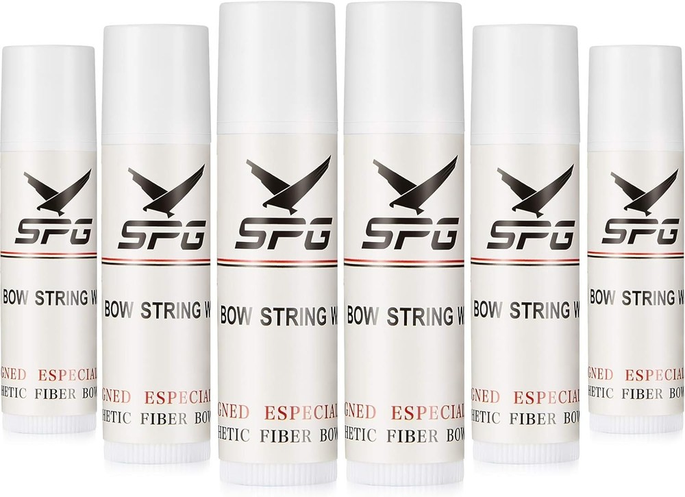 6 Pieces Bow String Wax Protective Rail Lube Bowstring Crossbow...