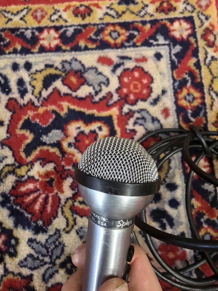 Shure 533sb Sphereodyne Dynamic Microphone With Connector