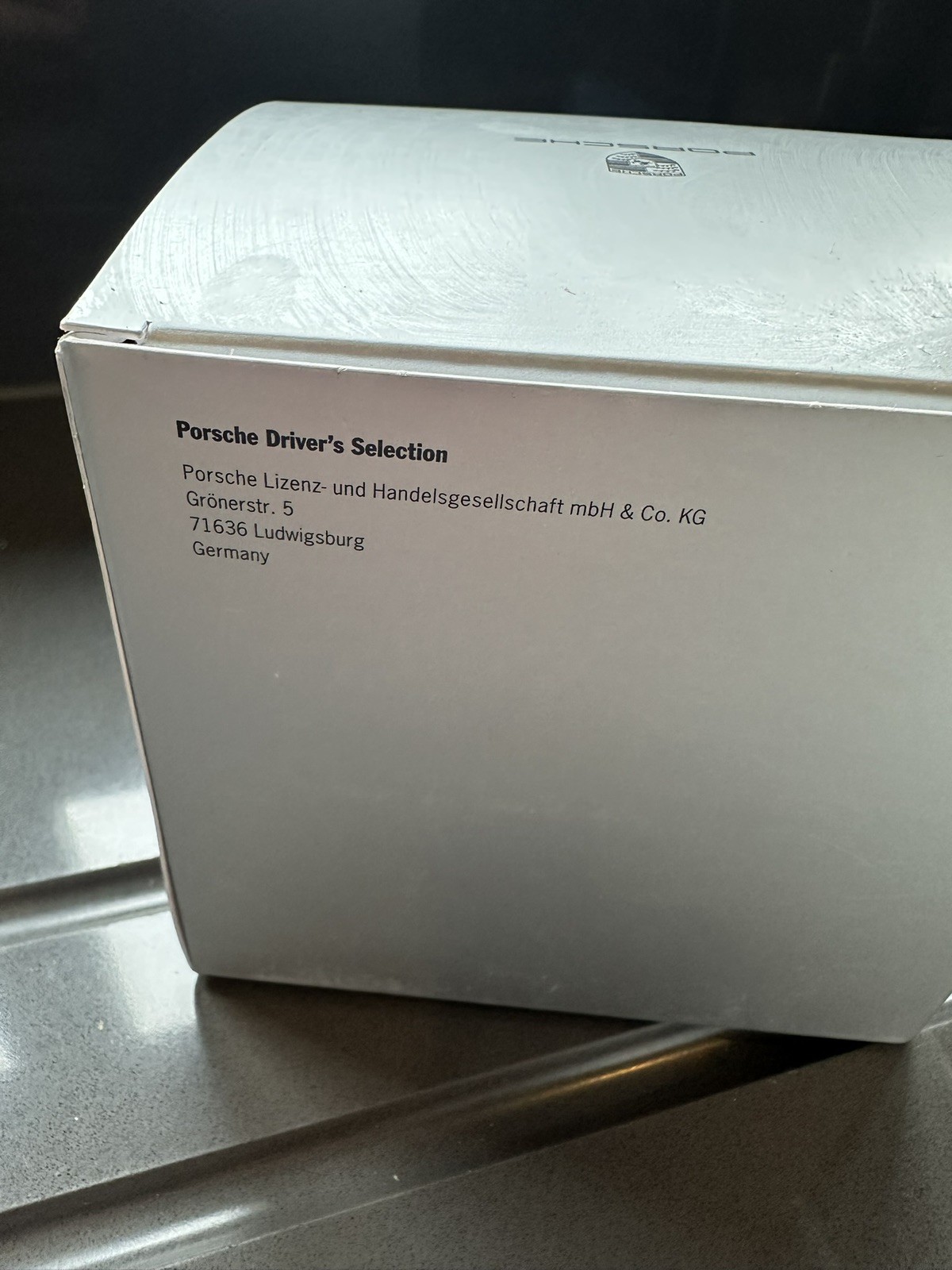 Porsche Crest Cup Large Gold Rim – Porsche Driver’s Selection New Boxed