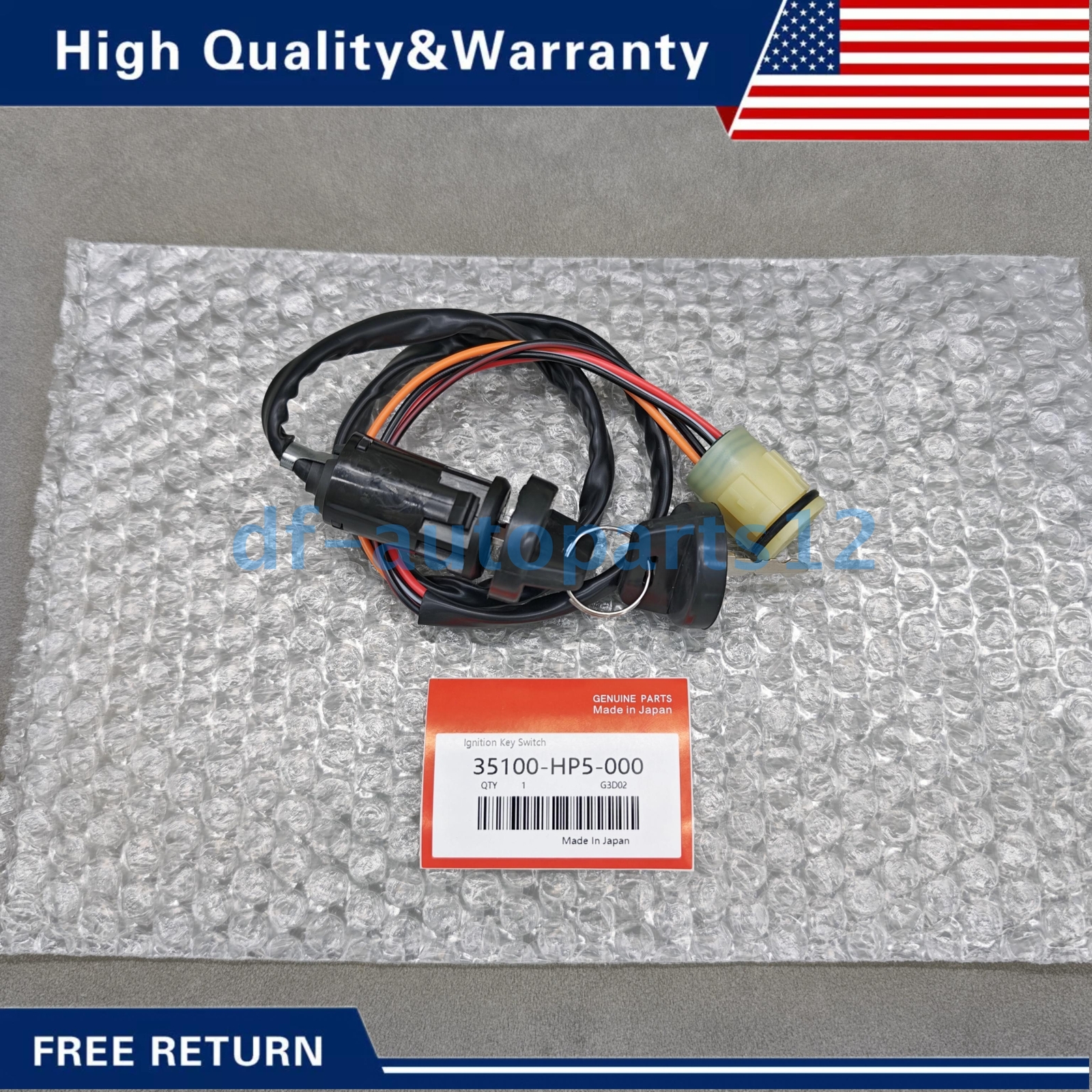 OEM Ignition Key Switch For Honda Rancher 420 TRX420FE1 TRX420FM1/M2 15-24