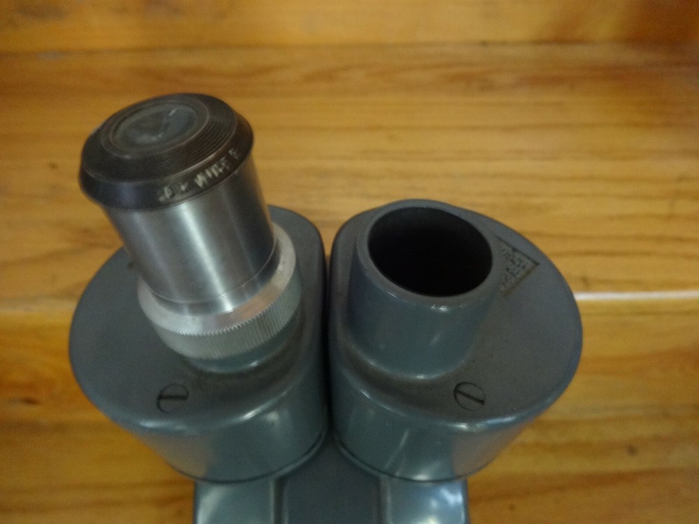 Bausch & Lomb Stereo Microscope with Three Objective 1950s, For Restoration